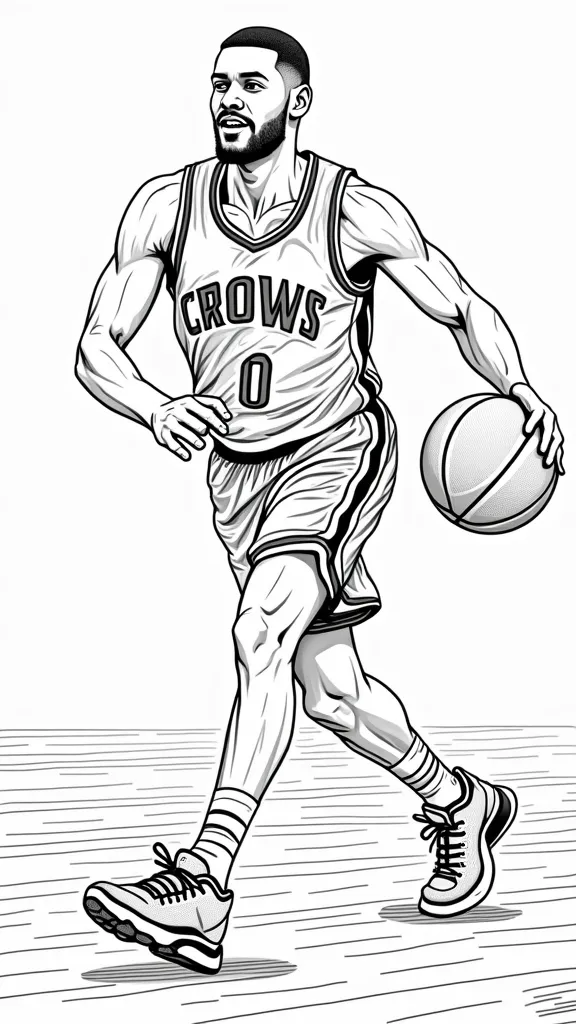 coloriages nba imprimables